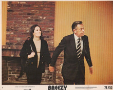 Breezy 1974 William Holden holds hands with Marj Dusay 8x10 inch photo