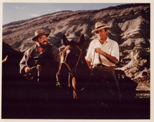 The Big Country 1959 Gregory Peck Burl Ives on horseback 8x10 inch photo