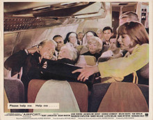 Airport 1970 Van Heflen Helen Hayes Jacqueline Bisset grabs case 8x10 inch photo