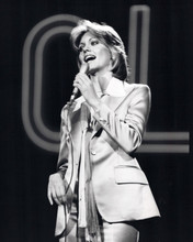Olivia Newton-John singing on Olivia 1970's TV Special 8x10 inch photo