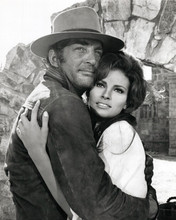 Bandolero 1968 Dean Martin and Raquel Welch embrace 8x10 inch photo