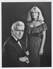 Dynasty 1981 John Forsythe Linda Evans formal portrait 8x10 inch photo