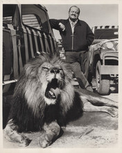 William Conrad on location Lion Country Safari 1974 Cannon 8x10 inch photo