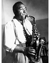Charlie Parker jazz legend playing saxophone classic 24x30 inch poster