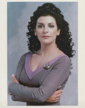 Marina Sirtis Star Trek The Next Generation portrait vintage 8x10 inch photo