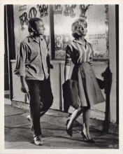 Twilight of Honor 1963 original 8x10 inch photo Joey Heatherton Nick Adams walk