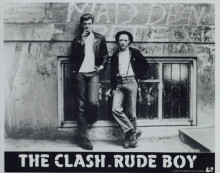 The Clash 1980 Rude Boy vintage 8x10 inch photo