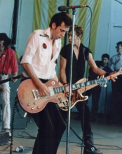 The Clash cult British band perform on stage vintage 8x10 inch press photo