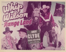 Range Land Whip Wilson Andy Clyde Reno browne vintage 8x10 inch photo