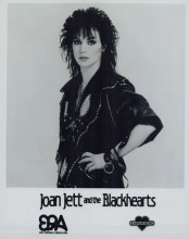 Joan Jett and the Blackhearts EPIC promotional portrait vintage 8x10 inch photo