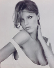 Eva Herzigova Czech supermodel and actress 1990's portrait vintage 8x10 photo
