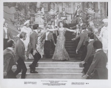 Hello Dolly 1970 original 8x10 photo Barbra Streisand dance staircase scene