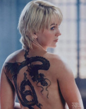 Renee O'Connor official Xena MCA Universal vintage 8x10 inch photo shows tattoo