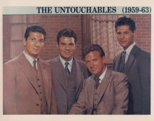 The Untouchables 1959 TV Robert Stack Paul Picerni and cast vintage 8x10 photo