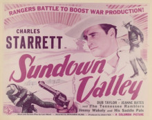 Sundoawn Valley Charles Starrett vintage 8x10 inch photo