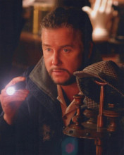 William Petersen CSI Who Shot Sherlock deerstalker scene vintage 8x10 inch photo