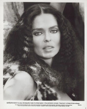 Barbara Bach original 8x10 inch Caveman 1981 wild hair and fur