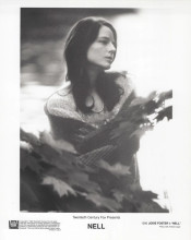 Jodie Foster original 8x10 inch Nell 1994 wrapped in sweater outside