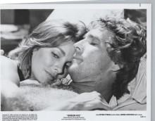 Green Ice 1982 original 8x10 inch Ryan O'Neal & Anne Archer in bed together