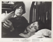 Rocky 1976 original 8x10 inch Sylvestor Stallone & Talia Shire in bed