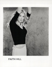 Faith Hill promotional Studio Portrait Vintage 8x10 Inch Photo arms raised