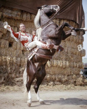 Rex Allen The Arizona Cowboy on his horse KoKo 24x30 inch Poster Miracle Horse