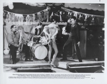 Diner 1982 original 8x10 inch photo Steve Guttenberg dances with gogo girl