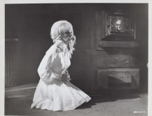 Stella Stevens original 8x10 inch photo The Mad Room Praying in White Dress