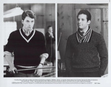 Diner 1982 original 8x10 inch photo Timothy Daly & Steve Guttenberg in sweaters