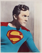 Superman 1940's/1950's movie serial Kirk Alyn portrait vintage 8x10 inch photo