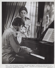 The Mephisto Waltz 1971 original 8x10 inch Alan Alda & Jacqueline Bisset piano