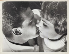 Emily 1964 original 8x10 inch Julie Andrews & James Garner romantic kiss