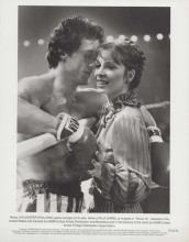 Rocky III 1982 original 8x10 inch Sylvestor Stallone & Talia Shire together ring