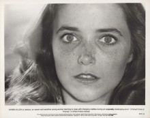Karen Allen original 8x10 inch Small Circle of Friends 1980 big eyes close up