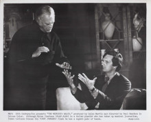 The Mephisto Waltz 1971 original 8x10 inch Alan Alda & Curt Jurgens show hands