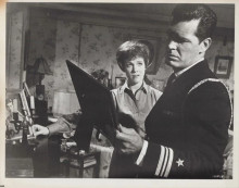 Emily 1964 original 8x10 inch Julie Andrews & James Garner in apartment