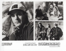 Dragon Heart 1996 original 8x10 inch photo Director Rob Cohen, Dennis Quaid crew