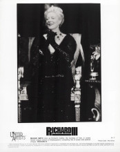 Maggie Smith 1995 original 8x10 inch photo Richard III by throne