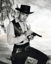 Rory Calhoun original 8x10 inch photo 1940's/1950.s western publicity photo