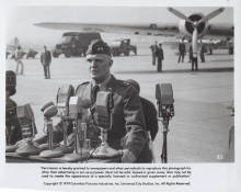 1941 original 8x10 inch photo 1979 Robert Stack at press conference
