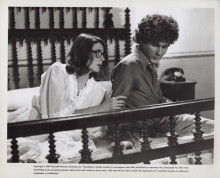 Love and Pain 1974 original 8x10 inch photo Maggie Smith Timothy Bottoms on bed