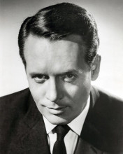 Patrick McGoohan original 7x9 inch TV photo 1960's Danger Man TV with snipe