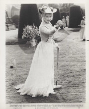 Elke Sommer 1979 original 8x10 inch photo Prisoner of Zenda playing croquet