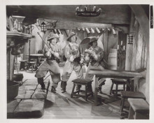 Three Musketeers Don Ameche and The Ritz Brothers original 8x10 photo