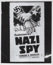 Confession of a Nazi Spy Edward G Robinson vintage original 8x10 photo artwork