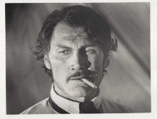 Jack Palance 1972 classic western portrait Chato's Land smoking cigar 7x9 photo