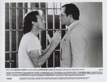 The Dream Team 1989 original 8x10 inch photo Michael keaton Christopher Lloyd