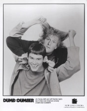 Dumb and Dumber 1994 original 8x10 inch photo Jim Carrey & Jeff Daniels