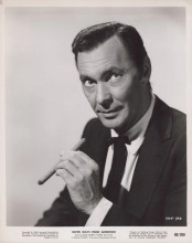 Barry Sullivan 1960 original 8x10 inch photo Seven Ways From Sundown with cigar