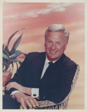 Green Acres 1960's CBS original 7x9 inch TV photo Eddie Albert snipe on back